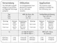 Bastuck Komplettanlage - VW Golf 4 V6 (4Motion) + R32