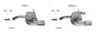 Bastuck Sport Exhaust - VW Golf 5 (incl. Golf Plus/ w/o...