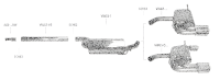 Bastuck Exhaust System - VW Golf 5 (incl. Golf Plus/...