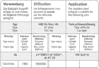 Bastuck Komplettanlage - VW Golf 6 R