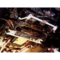 Ultra Racing Front Lower Bar 2-Point - 05-11 Lexus GS 300 (S190) 3.0/3.5 V6 (2WD) / 05-15 Lexus IS250/IS300 (XE20) 2.5 V6/3.0 (2WD) / 07-14 Lexus IS-F (XE20) 5.0 V8 (2WD) / 03-08 Toyota Crown (S180) 3.0 (2WD) / 04-16 Toyota Mark X (X120/X130) 2.5 V6