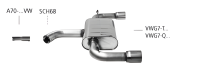 Bastuck Sport Exhaust - VW Golf 7 GTI