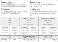 Bastuck Komplettanlage - 17+ VW Golf 7 GTI Facelift
