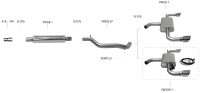 Bastuck Exhaust System - 20+ VW Golf 8 GTI