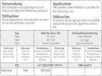 Bastuck Exhaust System - 20+ VW Golf 8 GTI
