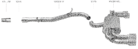 Bastuck Exhaust System - 20+ VW Golf 8 R