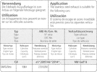 Bastuck Komplettanlage - 20+ VW Golf 8 R