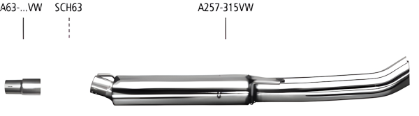 Bastuck Sport Exhaust - VW Passat 3 + 35i Variant