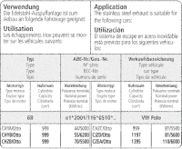 Bastuck Komplettanlage - VW Polo 6C