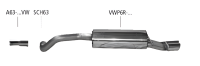 Bastuck Sportauspuff - 09+ VW Polo 6R 1.2T/ Diesel