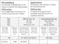 Bastuck Komplettanlage - VW Polo 6R WRC
