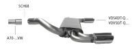 Bastuck Sport Exhaust - Volvo S40/ V50 5-Cylinder incl....