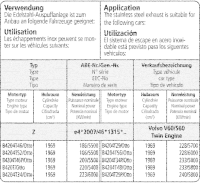 Bastuck Exhaust System - 19+ Volvo S60/ V60 T6/ T8 Twin...