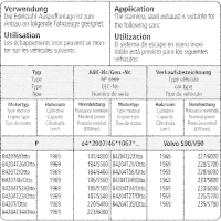 Bastuck Komplettanlage - 17+ Volvo S90/ V90 (ohne Cross...