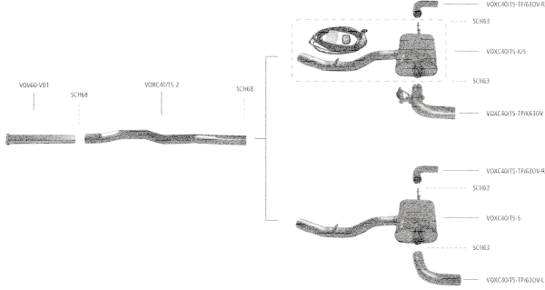 Bastuck Exhaust System - 18+ Volvo XC40