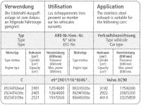 Bastuck Sport Exhaust - Volvo XC90 6-Cylinder Turbo/...