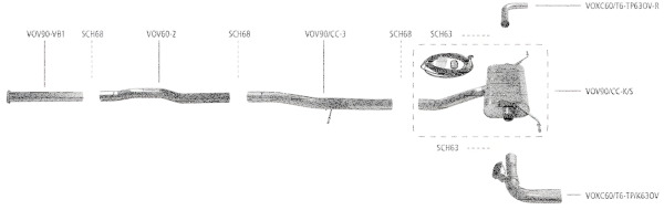 Bastuck Exhaust System - 19+ Volvo XC60