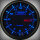 Prosport Racing Premium Serie Uhr 52 mm, blau-weiß