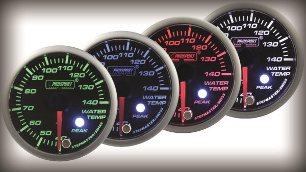 Prosport Racing Premium Series water temperature