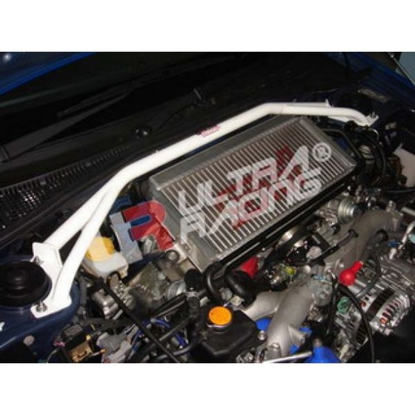 Ultra Racing Domstrebe vorn oben 2-Punkt - 00-07 Subaru Impreza STI (GD(B)) V.7/V.8/V.9 1.6/2.0 (4WD / ohne Klima)