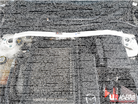 Ultra Racing Front Upper Strut Bar 2-Point - 10-13 Mazda 3 (MPS) (MZR 2.3) (2WD) (Hatchback)