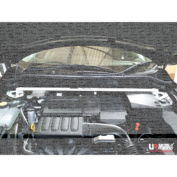Ultra Racing Front Upper Strut Bar 2-Point - 10-13 Mazda 3 (BL) 1.6 (2WD) (Hatchback/Sedan)