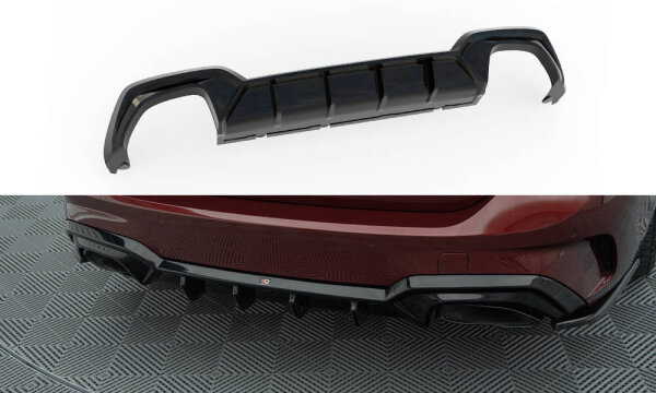 Maxton Design Rear extension Diffusor - BMW M340i G20/ G21 (Models with tow hitch)