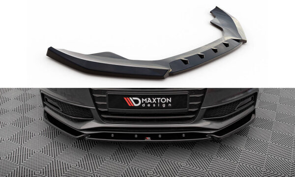 Maxton Design Front extension V.3 - Audi A4 S-Line/ S4 B8 Facelift