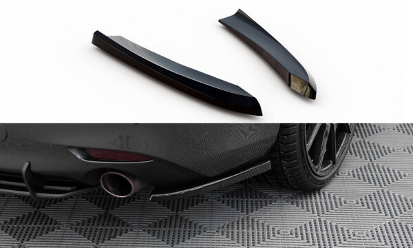 Maxton Design Heckansatz Flaps Diffusor - Mazda 6 Kombi MK3 Facelift