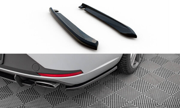Maxton Design Heckansatz Flaps Diffusor V.1 - Seat Leon Cupra Sportstourer MK3