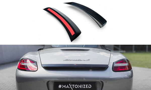 Maxton Design Heckspoiler Aufsatz Abrisskante - Porsche Boxster 987