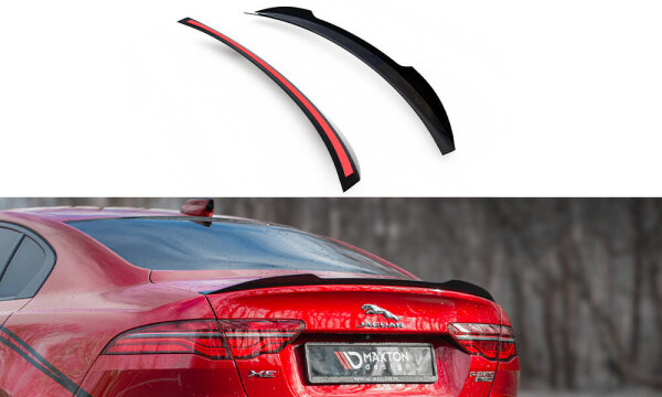 Maxton Design Spoiler Cap - Jaguar XE R-Dynamic X760 Facelift