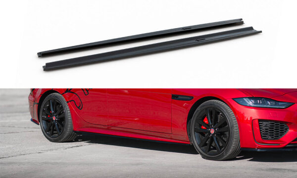 Maxton Design Side Skirts Diffusers - Jaguar XE R-Dynamic X760 Facelift