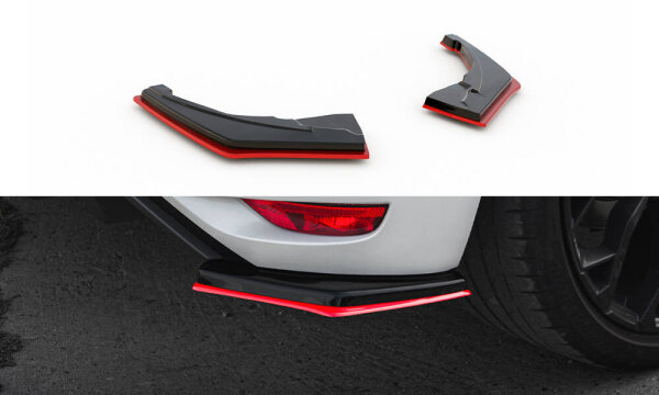 Maxton Design Rear extension Flaps Diffusor V.2 - Renault Megane RS MK4