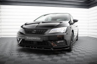 Maxton Design Front extension V.1 - Seat Leon MK3 Facelift