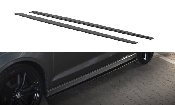 Maxton Design Street Pro Side Skirts Diffusers - Audi S3/ A3 S-Line Limousine 8V