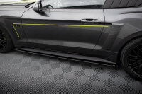 Maxton Design Street Pro Side Skirts Diffusers - Ford Mustang GT MK6