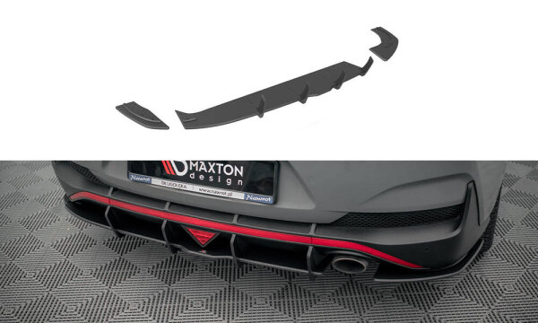 Maxton Design Street Pro Rear bumper - Hyundai I30 Fastback N-Line MK3 Facelift