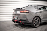 Maxton Design Street Pro Rear extension Flaps Diffusor - Hyundai I30 Fastback N-Line MK3 Facelift
