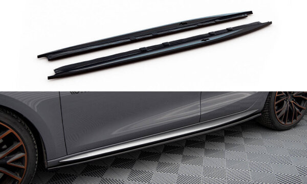 Maxton Design Side Skirts Diffusers V.1 - Cupra Leon ST/ Hatchback Aero MK1 Facelift