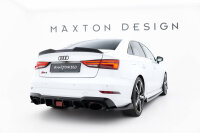 Maxton Design Heckspoiler Aufsatz Abrisskante - Audi RS3 Limousine 8V/ 8V Facelift