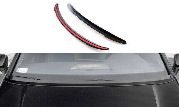 Maxton Design hood extension - VW Golf MK8