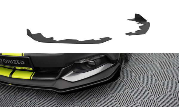 Maxton Design front bumper Flaps - Ford Mustang GT MK6