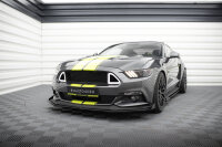 Maxton Design Stoßstange Flaps vorn - Ford Mustang GT MK6