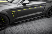 Maxton Design Seitenschweller Flaps - Ford Mustang GT MK6
