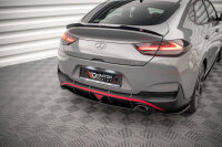 Maxton Design Rear extension Flaps Diffusor - Hyundai I30 Fastback N-Line MK3 Facelift