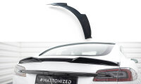 Maxton Design Spoiler Cap - Tesla Model S Plaid MK1 Facelift