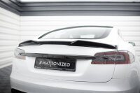 Maxton Design Spoiler Cap - Tesla Model S Plaid MK1 Facelift