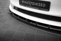 Maxton Design Front extension V.1 - Tesla Model S Plaid MK1 Facelift