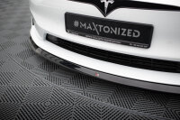 Maxton Design Frontansatz V.2 - Tesla Model S Plaid MK1 Facelift